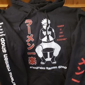 NWT Naruto shippuden hoodie M Ramen